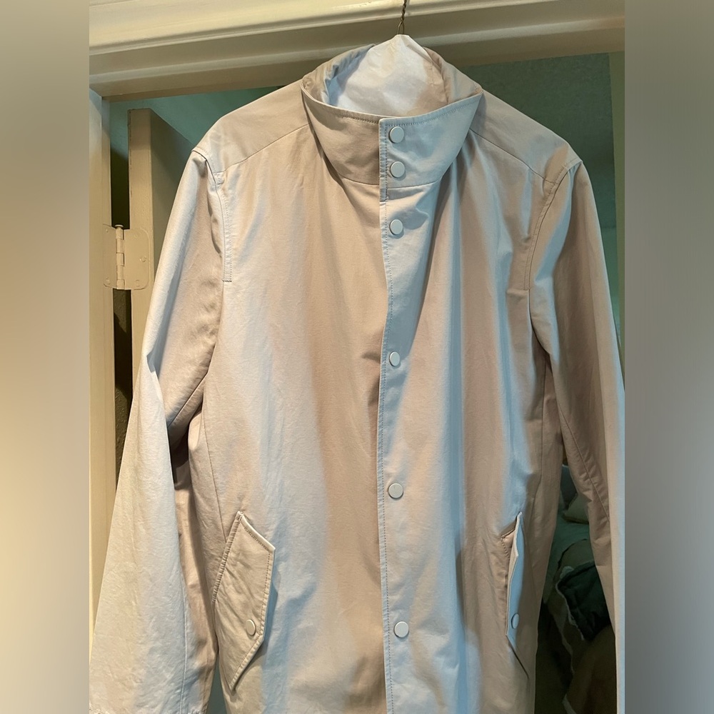 **New** Club Monaco Funnel Neck Mac Coat Medium